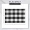 DII® Buffalo Check with Embroidery Placemat Set, 6ct.